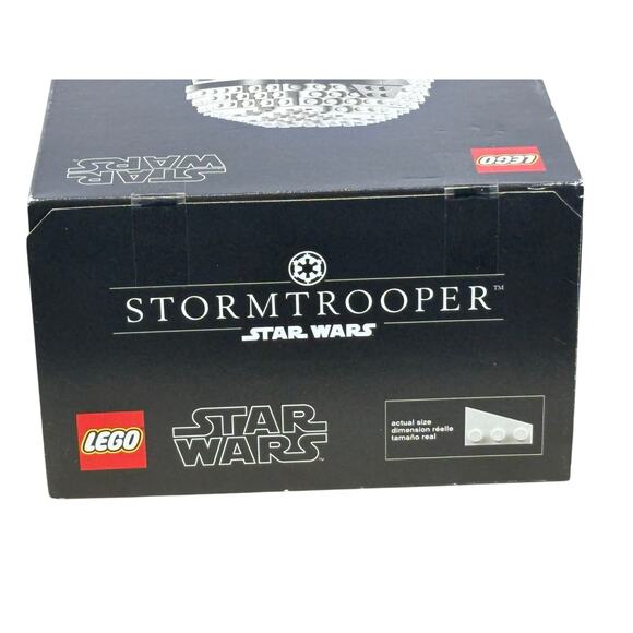 LEGO Star Wars Stormtrooper Helmet 75276 Open Box Complete - Picture 15 of 16